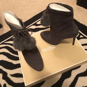Michael Kors Gray Booties